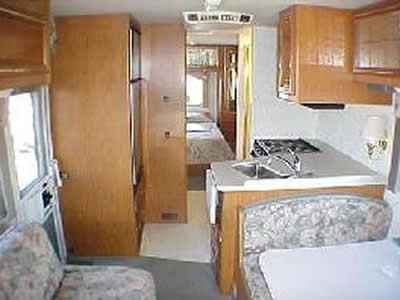 image of interior of a 1996 Minnie Winnie for sale