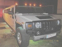 Front View of 2009 Hummer Limo